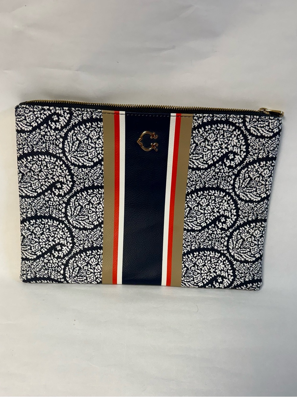 C. WONDER Paisley Cosmetics Bag MWO